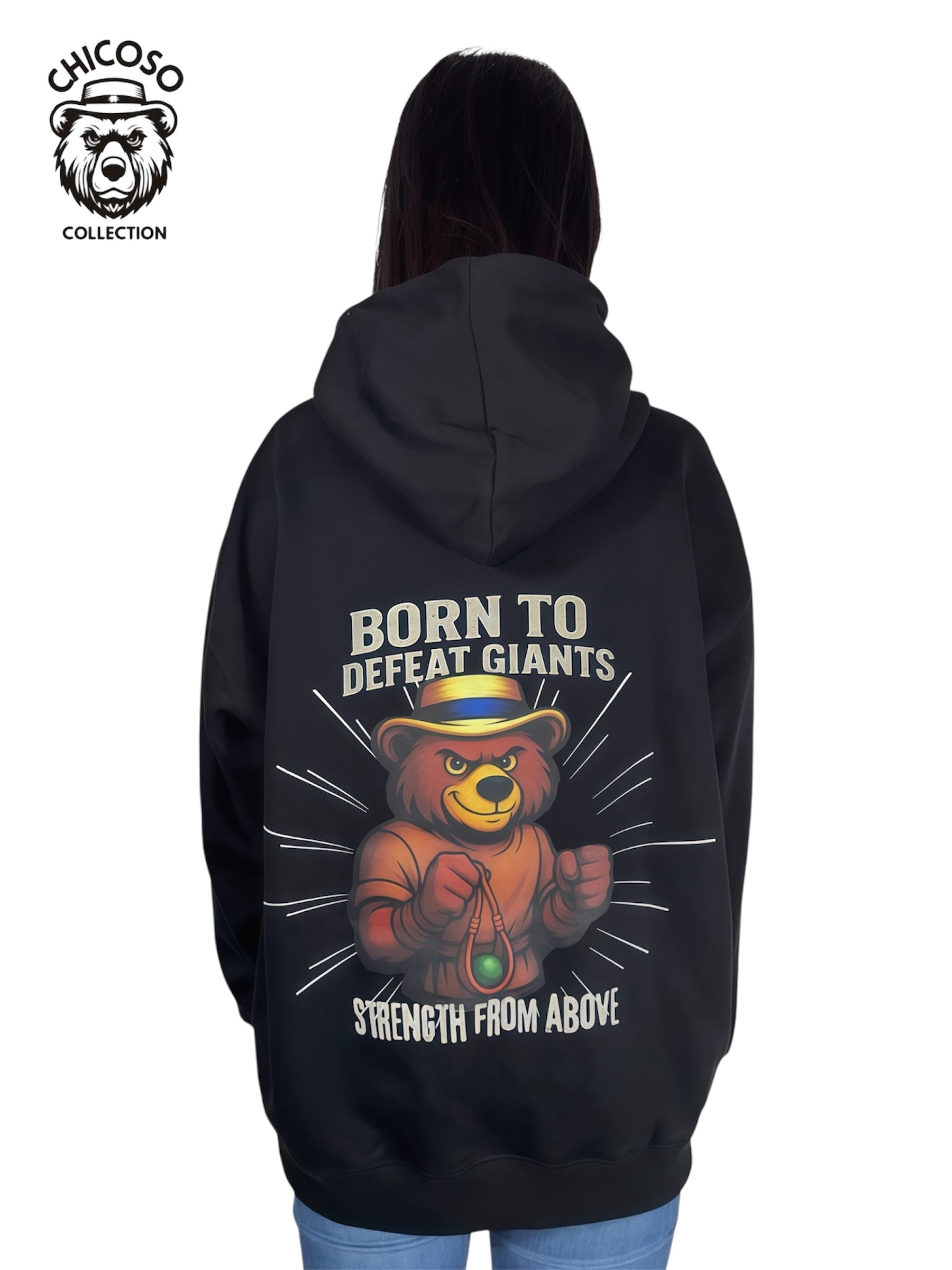 Born to Defeat Giants Hoodie