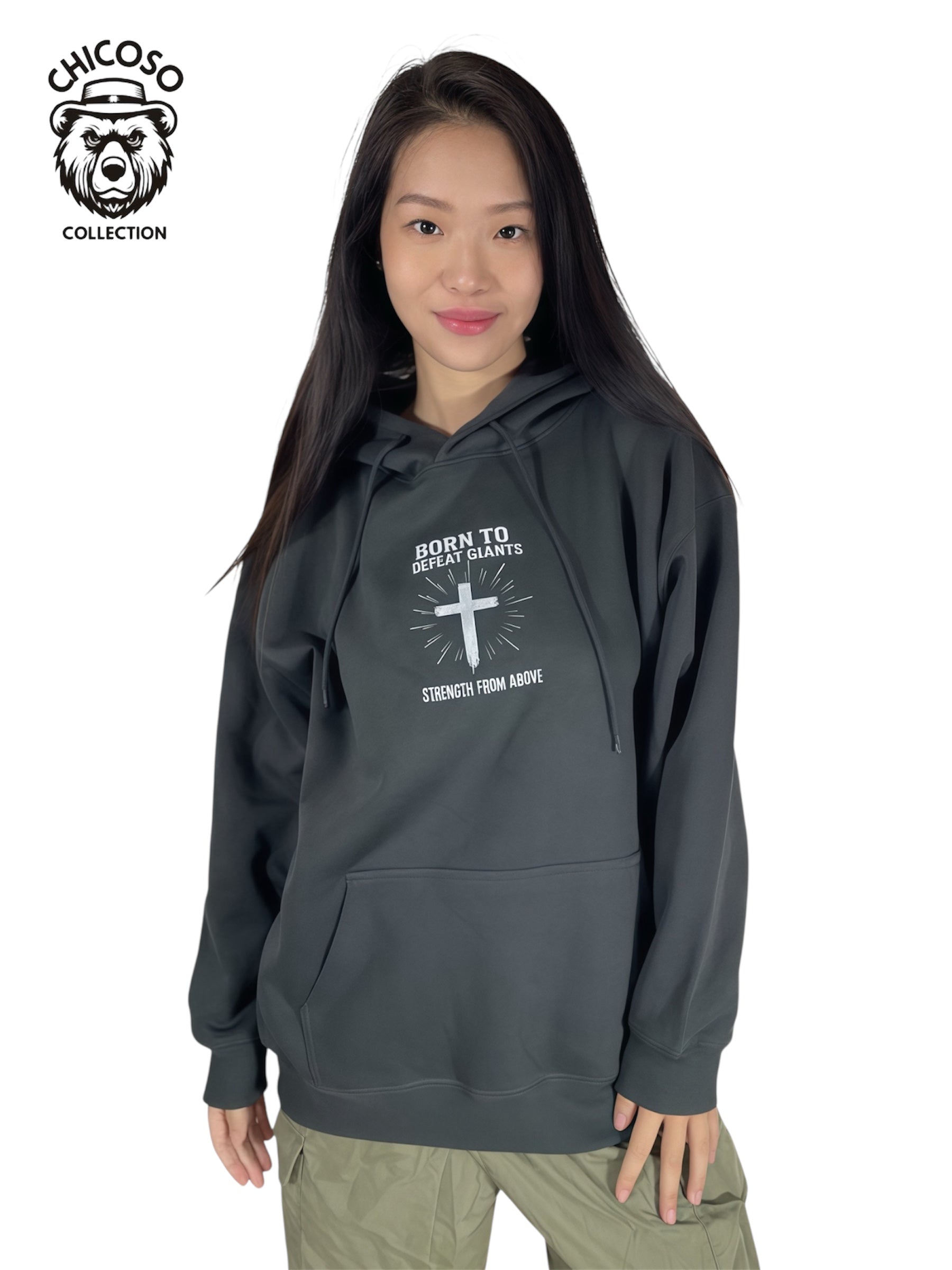 Born to Defeat Giants Hoodie
