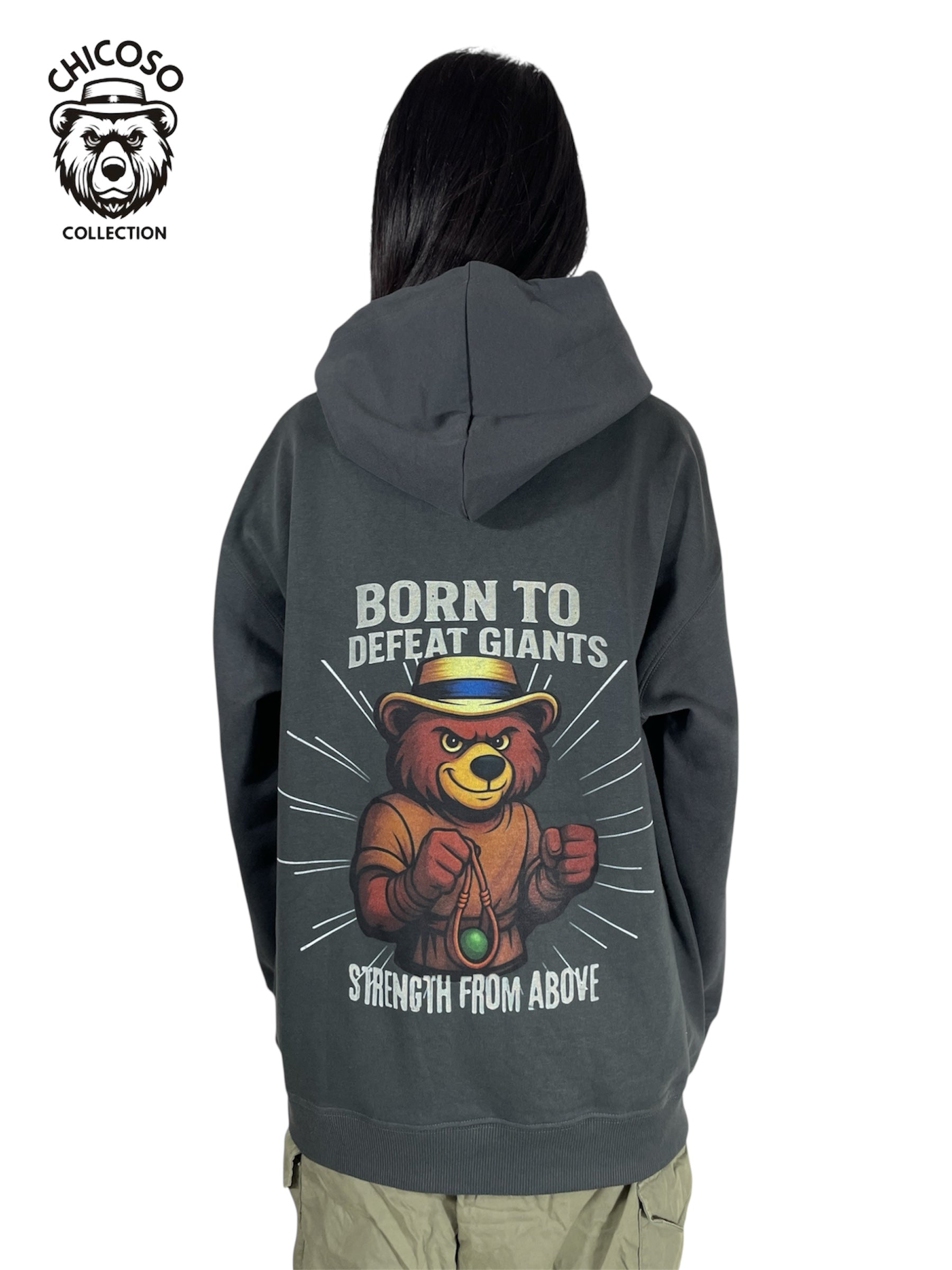 Born to Defeat Giants Hoodie